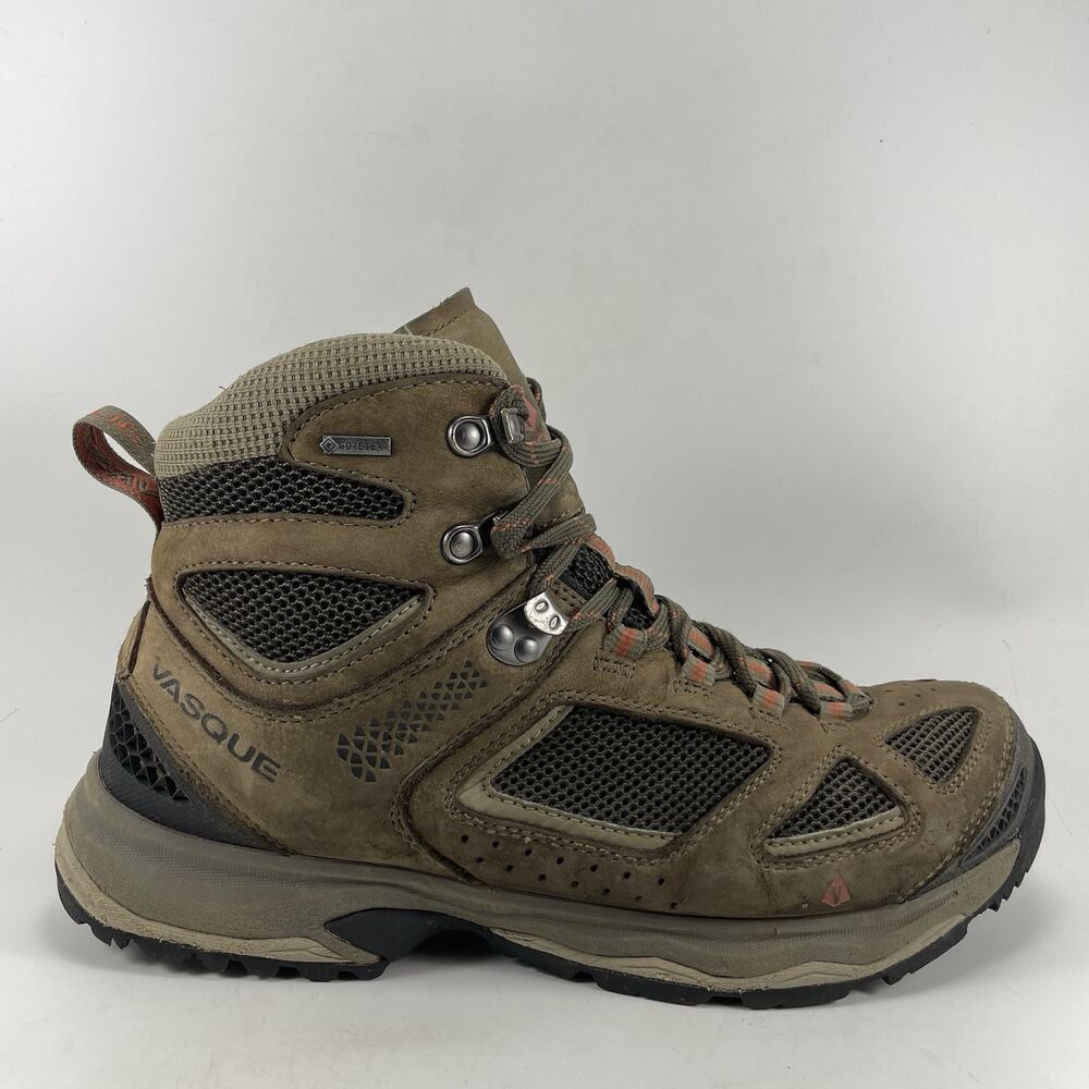 Vasque Breeze III GTX Hiking Boots Mens Size 10 Wide Brown Gore-Tex Vibram